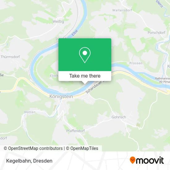 Карта Kegelbahn