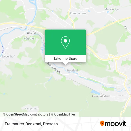 Карта Freimaurer-Denkmal