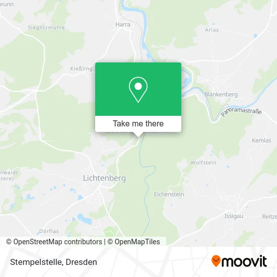 Карта Stempelstelle