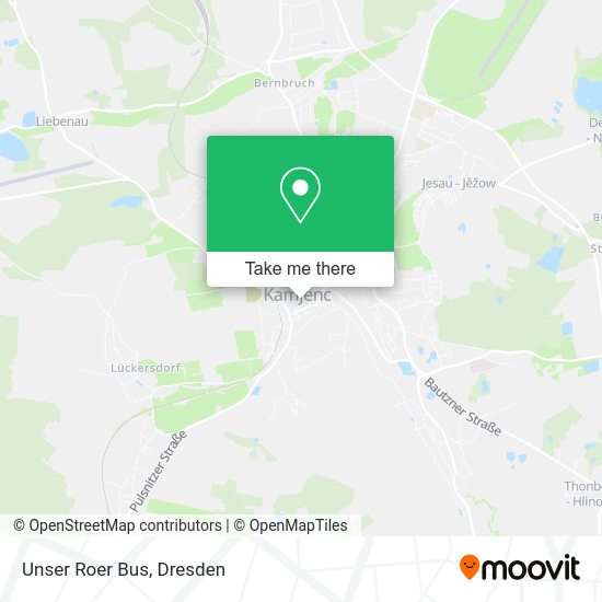 Карта Unser Roer Bus