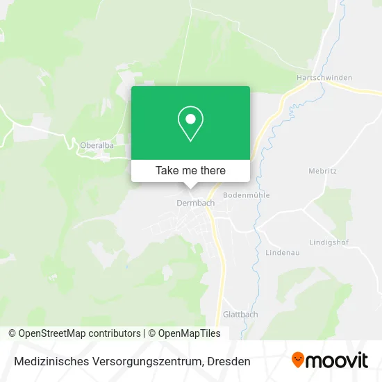 Карта Medizinisches Versorgungszentrum