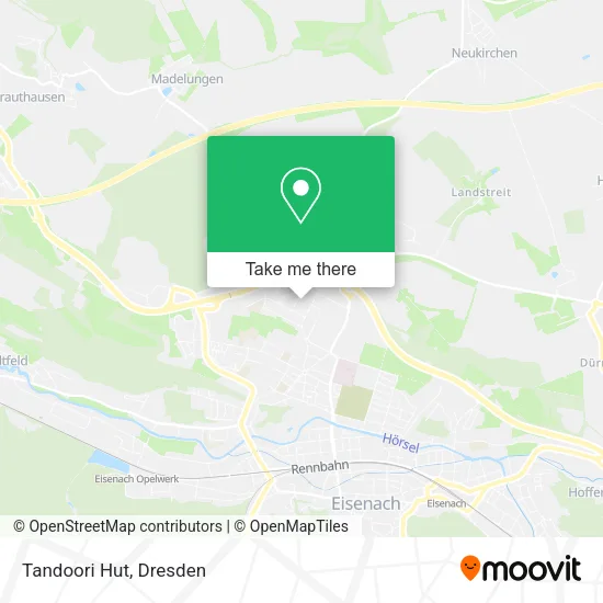 Карта Tandoori Hut