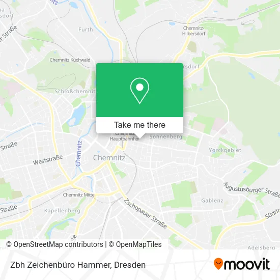 Карта Zbh Zeichenbüro Hammer