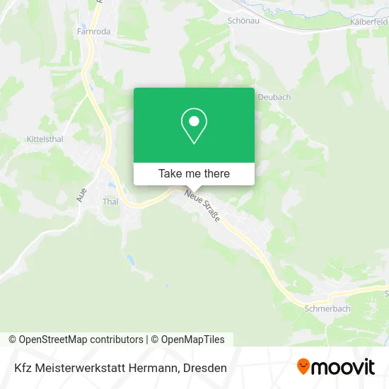 Kfz Meisterwerkstatt Hermann map