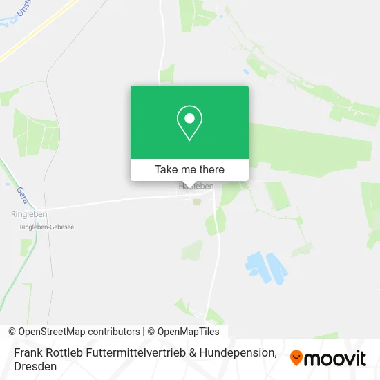 Карта Frank Rottleb Futtermittelvertrieb & Hundepension