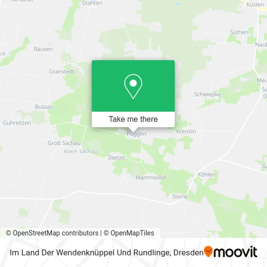 Карта Im Land Der Wendenknüppel Und Rundlinge