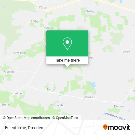 Карта Eulentürme