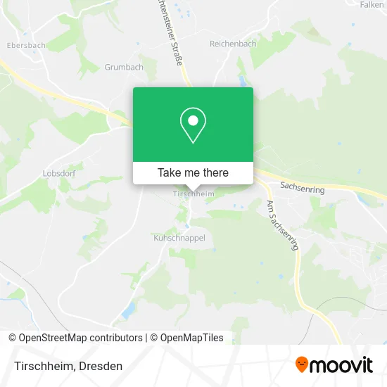 Карта Tirschheim