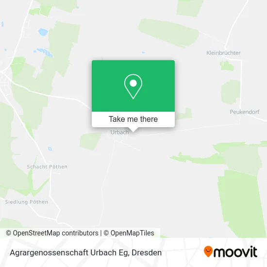 Карта Agrargenossenschaft Urbach Eg