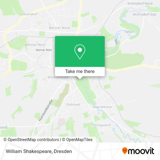 Карта William Shakespeare