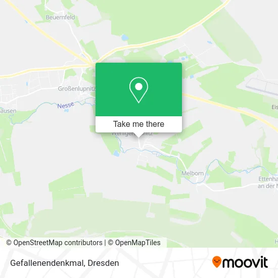 Карта Gefallenendenkmal