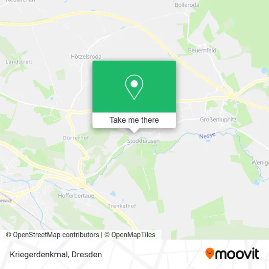 Карта Kriegerdenkmal