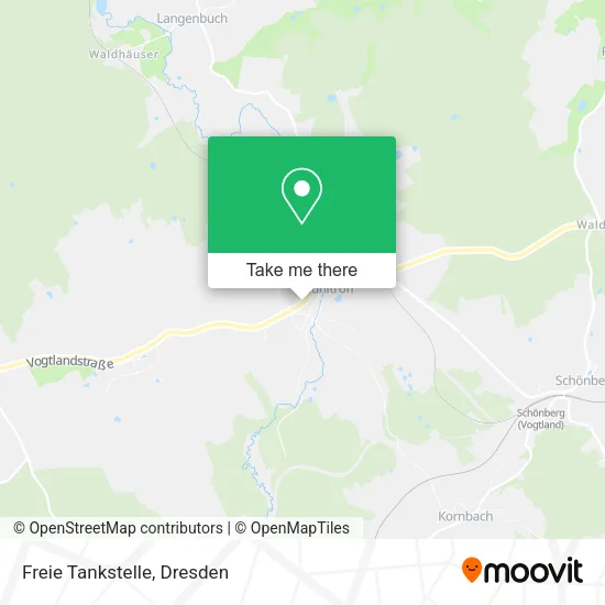 Карта Freie Tankstelle