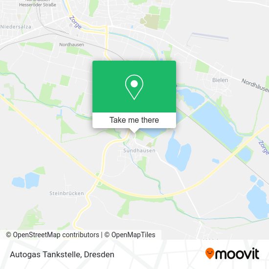 Карта Autogas Tankstelle