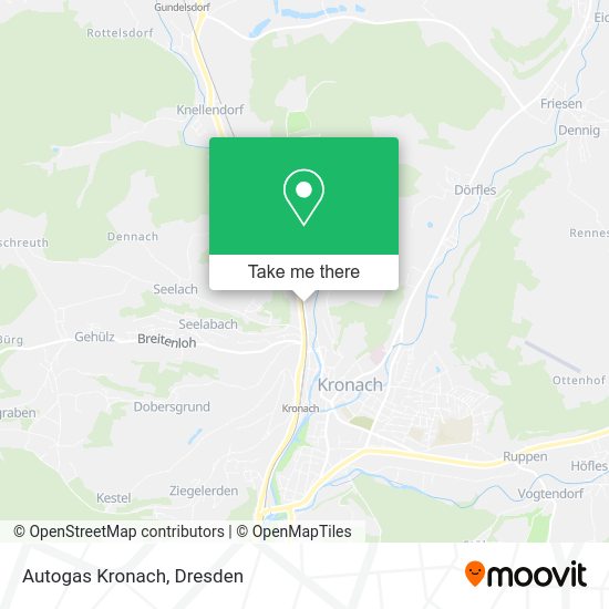 Карта Autogas Kronach