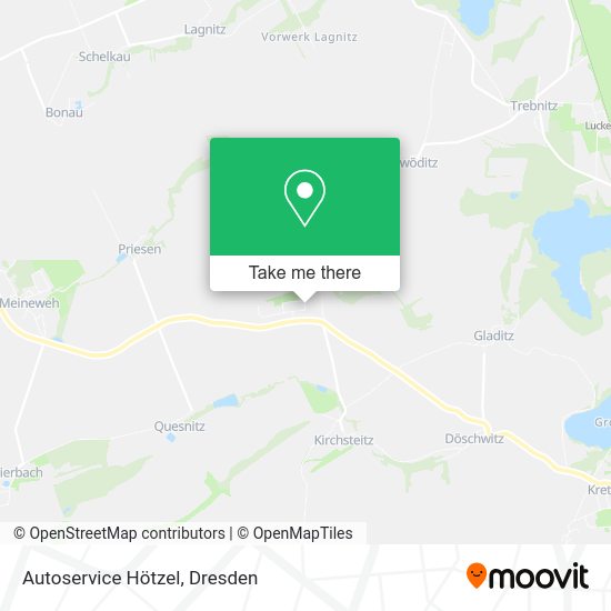 Карта Autoservice Hötzel