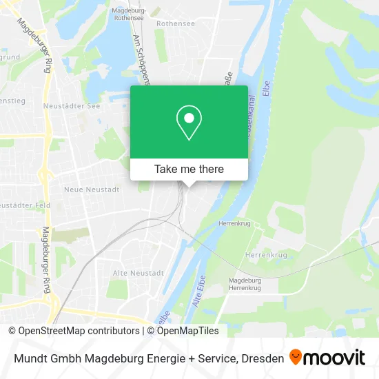 Карта Mundt Gmbh Magdeburg Energie + Service