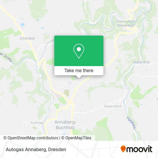 Карта Autogas Annaberg