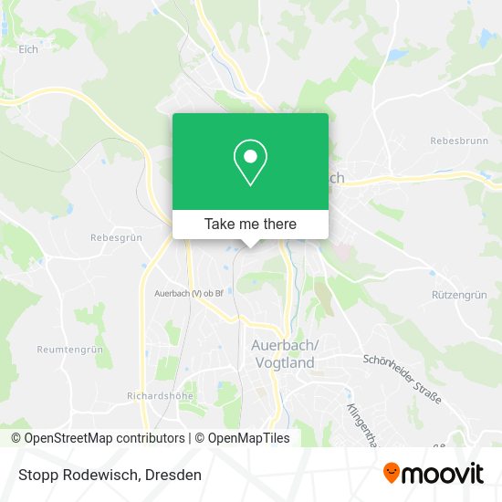 Карта Stopp Rodewisch