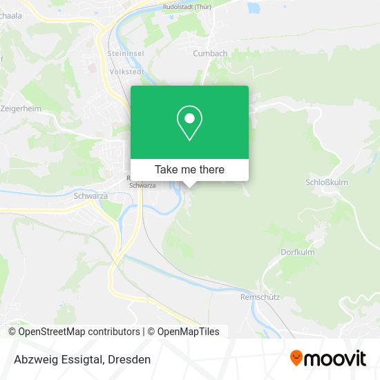 Карта Abzweig Essigtal