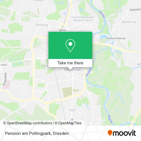 Карта Pension am Pollingpark