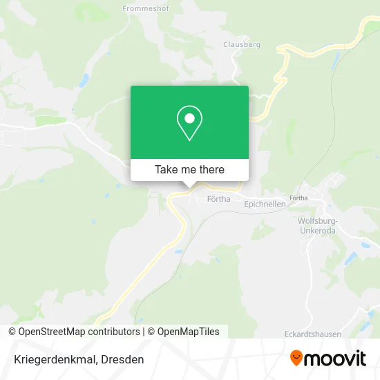 Карта Kriegerdenkmal