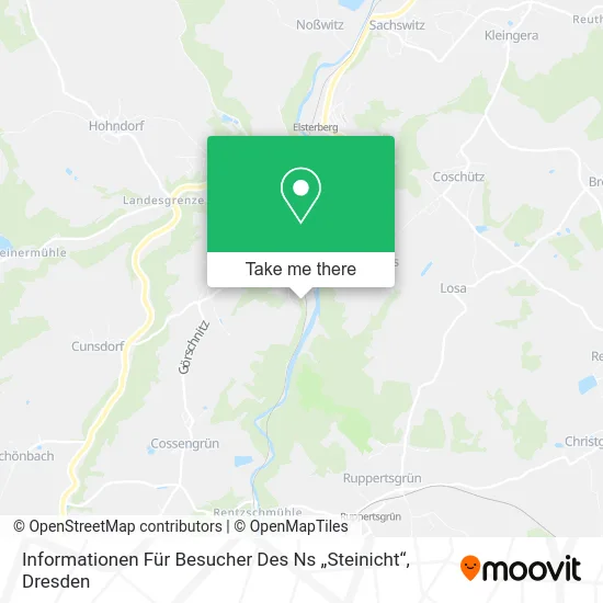 Карта Informationen Für Besucher Des Ns „Steinicht“