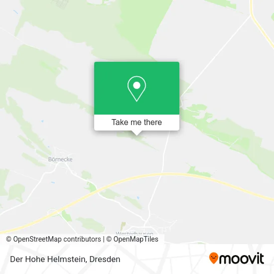 Карта Der Hohe Helmstein