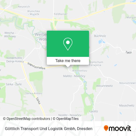 Карта Göttlich Transport Und Logistik Gmbh