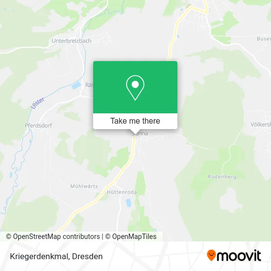 Карта Kriegerdenkmal