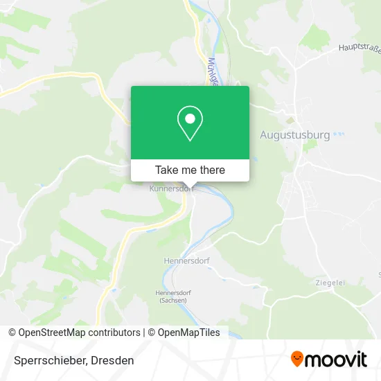 Карта Sperrschieber