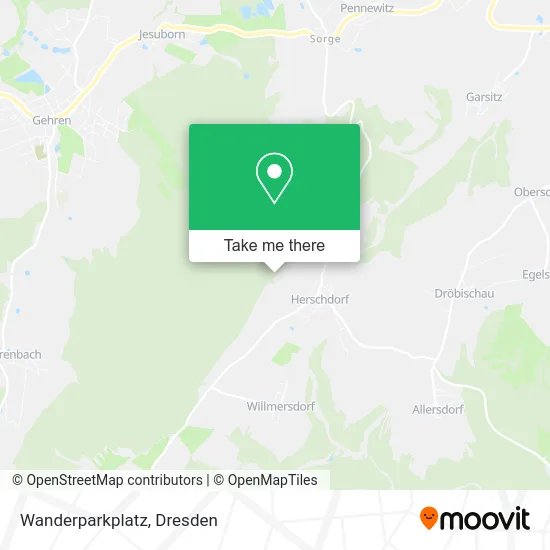 Карта Wanderparkplatz