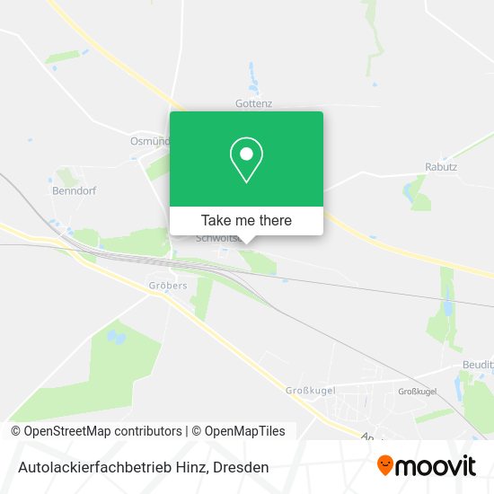 Карта Autolackierfachbetrieb Hinz