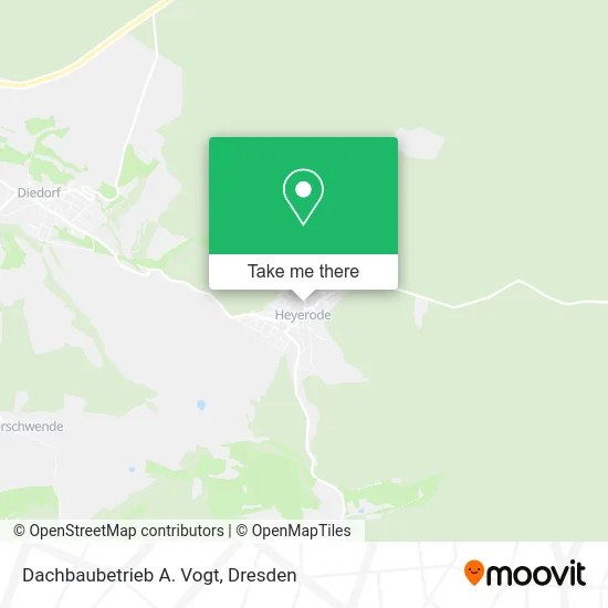 Карта Dachbaubetrieb A. Vogt