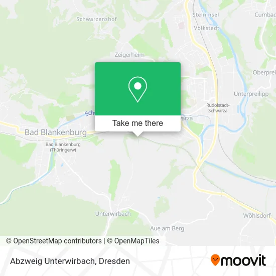 Карта Abzweig Unterwirbach