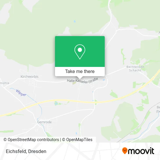 Карта Eichsfeld