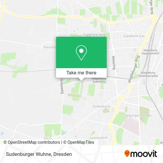 Карта Sudenburger Wuhne