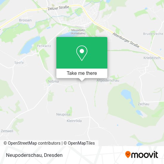 Карта Neupoderschau