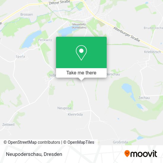 Карта Neupoderschau