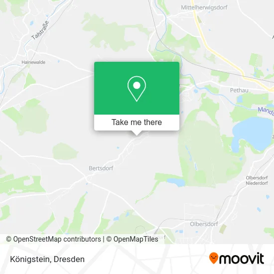 Карта Königstein