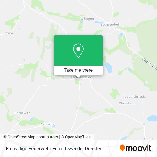 Карта Freiwillige Feuerwehr Fremdiswalde