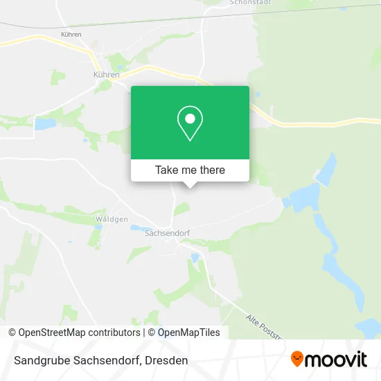 Карта Sandgrube Sachsendorf