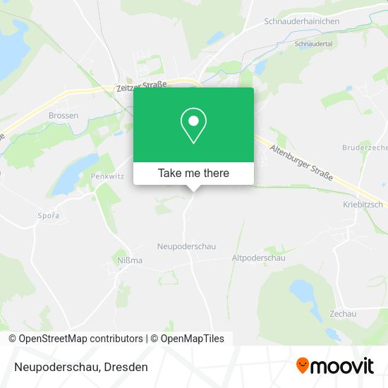 Карта Neupoderschau