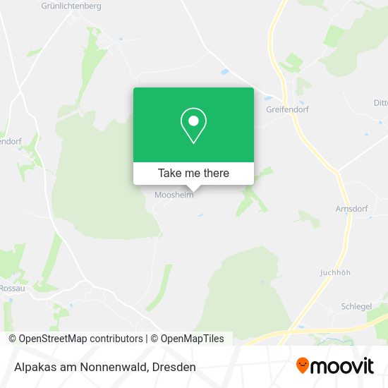 Карта Alpakas am Nonnenwald