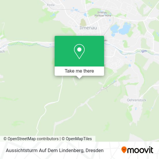 Карта Aussichtsturm Auf Dem Lindenberg