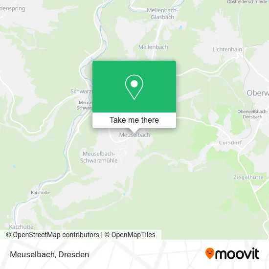 Карта Meuselbach