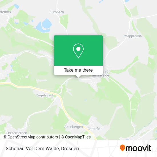 Schönau Vor Dem Walde map