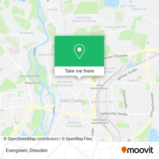 Карта Evergreen