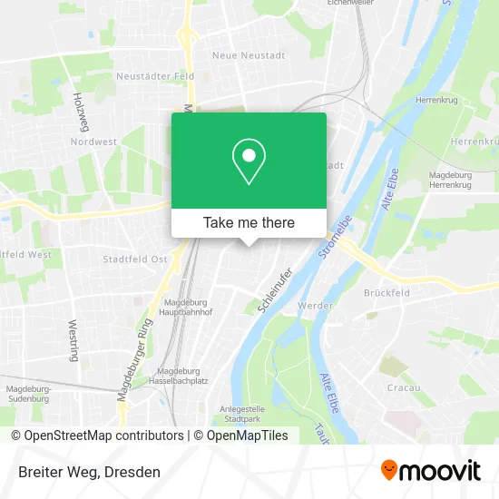 Карта Breiter Weg