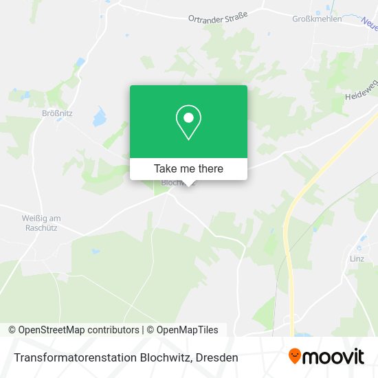 Карта Transformatorenstation Blochwitz